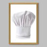 Quadro Cozinha Chapéu Chef de Cozinha - 20x30cm - Moldura Caixa Madeira - 1