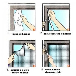 Tela Anti Mosquito Insetos para Janelas - 3
