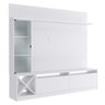 Rack com Painel TV 50" Multimóveis CR25136 Branco - 5