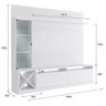 Rack com Painel TV 50" Multimóveis CR25136 Branco - 3