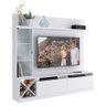 Rack com Painel TV 50" Multimóveis CR25136 Branco - 2