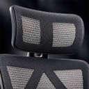 Ver imagem 5 de Cadeira Presidente Titan Ergonômica Tela Mesh Reclinável com Apoio para Pés Preto