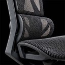 Ver imagem 2 de Cadeira Presidente Titan Ergonômica Tela Mesh Reclinável com Apoio para Pés Preto