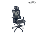 Ver imagem 2 de Cadeira de Escritório Presidente Executiva Oficial Titan - Preto - 1