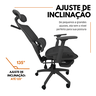 Cadeira de Escritório Presidente Executiva Oficial Titan - Preto - 1 - 5