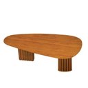 Ver imagem 2 de Mesa de Jantar Belle 200x100 Orgânica Cinamomo - Leifer