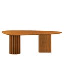 Ver imagem 1 de Mesa de Jantar Belle 200x100 Orgânica Cinamomo - Leifer