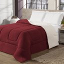 Ver imagem 6 de Coberdrom Cobertor Solteiro 1 Peça Maya Manta Soft e Sherpa de Carneiro 100% Poliéster:vermelho
