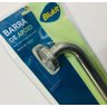 Barra De Apoio 90 Cm Aço Inoxidável Blukit - Prateado - 3