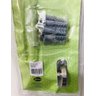 Barra De Apoio 90 Cm Aço Inoxidável Blukit - Prateado - 6