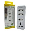 Ver imagem 4 de Adaptador para Tomada 10a Máximo 2500w Branco B-max Bm 8701a