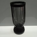 Ver imagem 4 de Castiçal Metal 26x10x10cm Preto Decorativo Planta