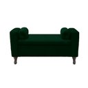 Ver imagem 1 de Recamier Baú Félix 140cm Suede Verde Dominic Decor Felix