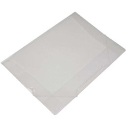 Pasta Grampo Trilho Plastica Oficio Cristal Soft - 1