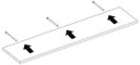 Ver imagem 3 de Prateleira/nicho Flutuante 30x30 Cms com Suporte Incluso Decore Prat-canto-25 - Preto