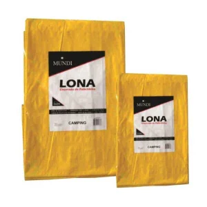 Lona Camping Mundi Amarela - 2x2