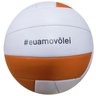 Bola de Futebol de Volei Atrio - Branco/Laranja - 3