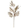 Galho Decorativo Dourado Folhagem 80cm - 1