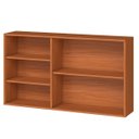 Ver imagem 2 de Armário Aéreo 100% Mdf 2 Portas com Nicho 120 Cm Luna Cinamomo/branco