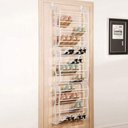 Ver imagem 1 de Sapateira Branca Vertical de Parede ou Porta para 36 Pares