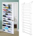 Ver imagem 5 de Sapateira Branca Vertical de Parede ou Porta para 36 Pares