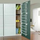 Ver imagem 4 de Sapateira Branca Vertical de Parede ou Porta para 36 Pares