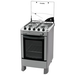 Fogão Esmaltec Ágata 4 Bocas Inox Forno Limpa Fácil e Acendimento Automático - 2