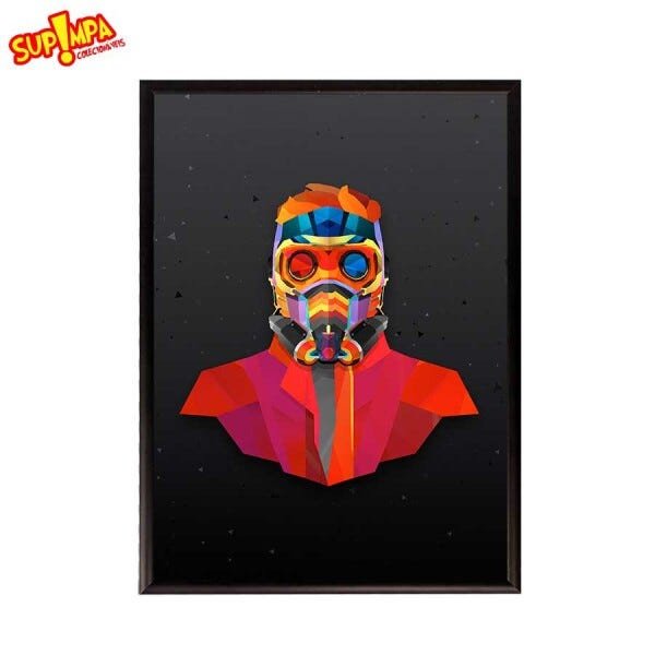 Quadro poster Senhor das Estrelas - Guardiões da Galáxia - Versão 1 ...