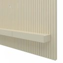 Ver imagem 3 de Home Ripado Para TV 85 Polegadas Com LED 230x217 Nobre Gelius Off White