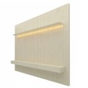 Ver imagem 2 de Home Ripado Para TV 85 Polegadas Com LED 230x217 Nobre Gelius Off White