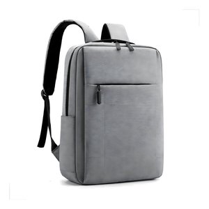Hwj Mochila Notebook Impermeável Cinza Desenho do Tecido Liso