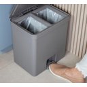 Ver imagem 7 de Lixeira de Pedal Trium 20 Litros com Duplo Compartimento ou