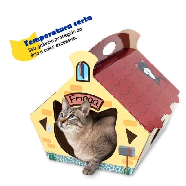 Casinha para Gatos Cat House CatMyPet - 3