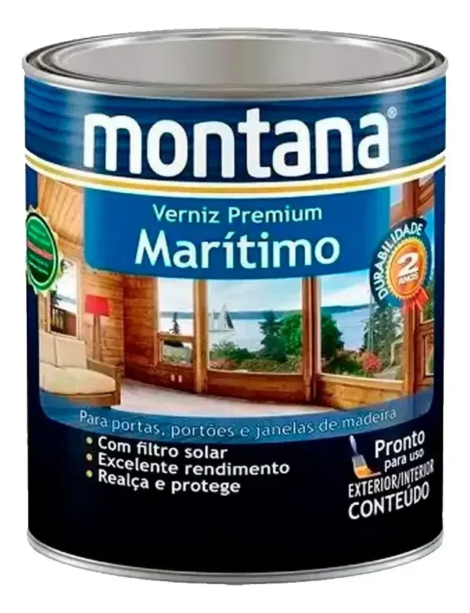 Verni Maritimo Natural Acetinado Montana Madeira 900ml