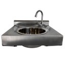 Ver imagem 2 de Pia de Assepsia para Mãos 40x40 Cm Nortinox