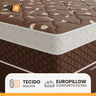 Cama Box Baú Casal Colchão Casal Montana Molas Ensacadas 138x188x33cm - 7