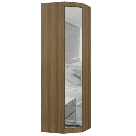 Modulo Guarda Roupa Canto Eucamoveis Paris 1 Porta Com Espelho