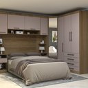 Ver imagem 3 de Modulo Guarda Roupa Canto Eucamoveis Paris 1 Porta Com Espelho