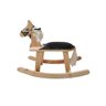 Cavalinho de Balanço de Madeira - Preto - 1