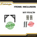 Ver imagem 5 de Mão Francesa Pequena 10x15cm Quadrada PRETA All Style