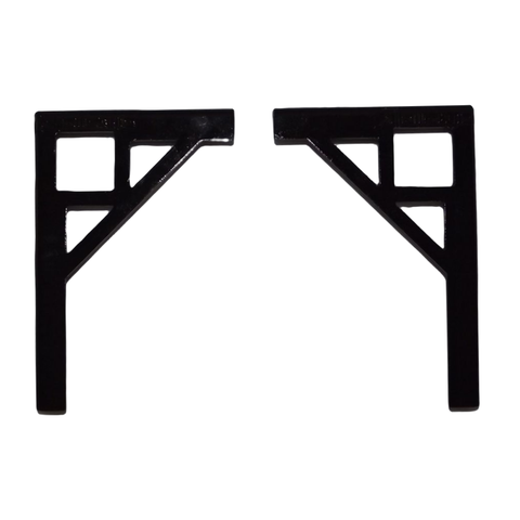 Mão Francesa Pequena 10x15cm Quadrada PRETA All Style