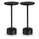 Ver imagem 1 de Par 2x Luminária de Mesa Touch Candeeiro Led sem Fio Recarregável Grande - Preta