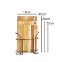 Ver imagem 4 de Kit Mesa 3 Tábuas + Porta Talheres + Porta Papel Toalha