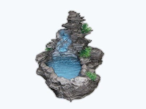 Fonte Água Cascata Laguinho Tipo Pedra Compre Em Até 12x. - 127 Volts - 4