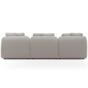 Ver mais imagens de Sofá 4 Lugares com Chaise Direito Sala Living 288cm Arlo F04 Linho Cru - Lyam Decor