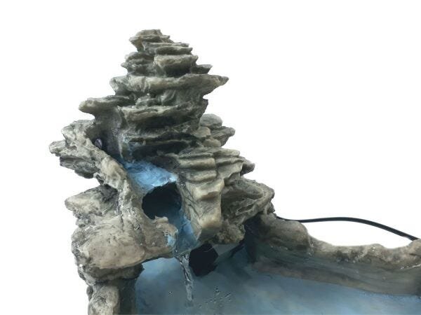 Cascata Laguinho Pedra Anúncio com variação - 127 volts - 2