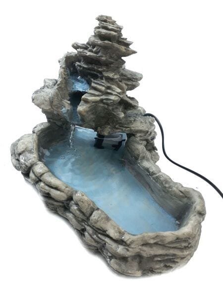 Cascata Laguinho Pedra Anúncio com variação - 127 volts