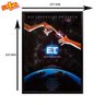 Quadro Poster E.T.: O Extraterrestre - Versão 1 - A3 (29,7 cm x 42,0 cm) - 2