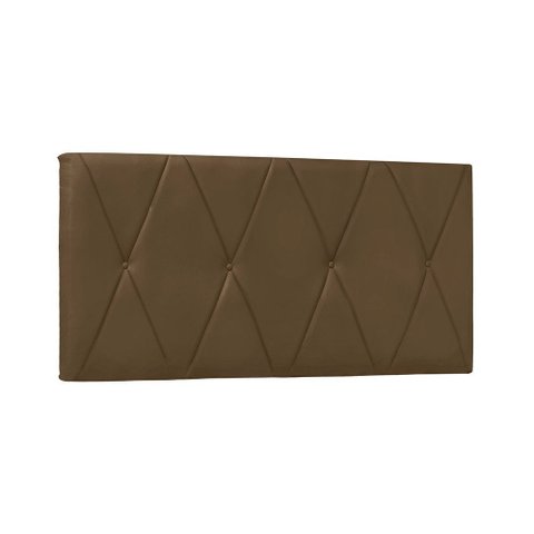 Painel de Cama 160cm Ancona Suede Caramelo - Lucadi Home