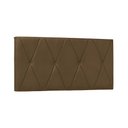 Ver imagem 1 de Painel de Cama 160cm Ancona Suede Caramelo - Lucadi Home